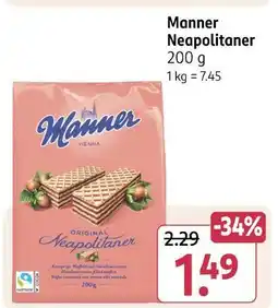 Rossmann Original manner neapolitaner Angebot