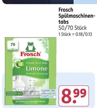 Rossmann Frosch spülmaschinentabs limone Angebot