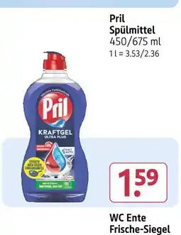 Rossmann Pril spülmittel Angebot