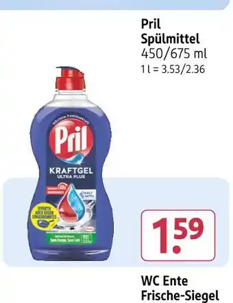 Rossmann Pril spülmittel Angebot