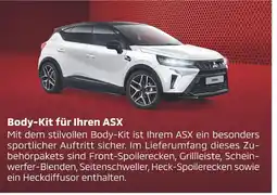 Mitsubishi Body-kit für ihren asx Angebot