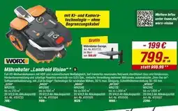 toom Baumarkt Worx mähroboter „landroid vision“ Angebot