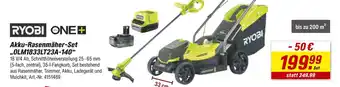 toom Baumarkt Ryobi akku-rasenmäher-set „olm1833lt23a-140“ Angebot