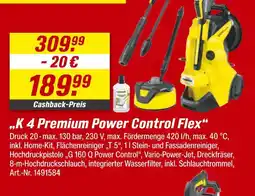 toom Baumarkt Kärcher k 4 premium power control flex Angebot