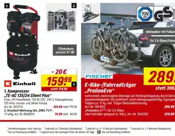 toom Baumarkt Einhell kompressor oder druckluft-werkzeug-set Angebot