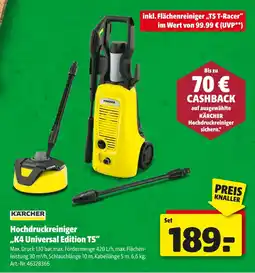 Hagebau Kärcher hochdruckreiniger „k4 universal edition t5“ Angebot