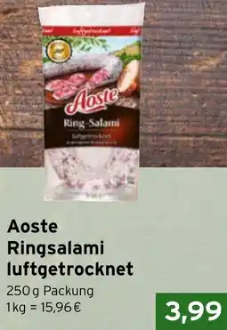 CAP Markt Aoste Ringsalami luftgetrocknet Angebot