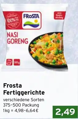 CAP Markt Frosta Fertiggerichte Angebot