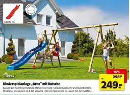 Hagebau Mr. gardener kinderspielanlage arno mit rutsche Angebot