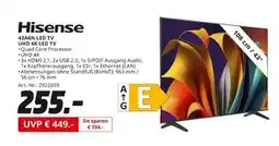 MediaMarkt Hisense 43a6n led tv uhd 4k led tv Angebot