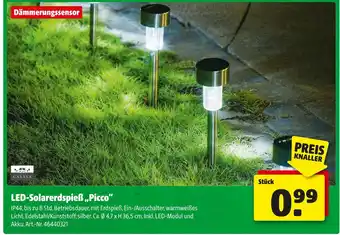 Hagebau Casaya led-solarerdspieß picco Angebot