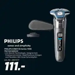 MediaMarkt Philips s7887/35 series 7000 herrenrasierer Angebot