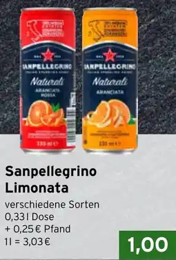 CAP Markt Sanpellegrino Limonata Angebot