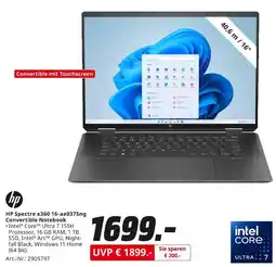 MediaMarkt Hp spectre notebook Angebot