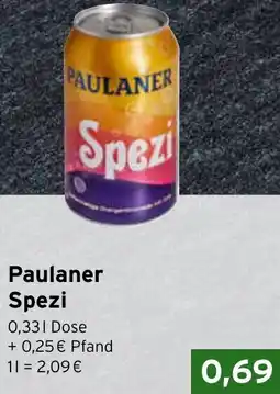 CAP Markt Paulaner Spezi Angebot