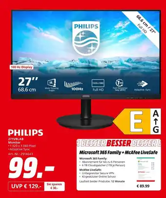 MediaMarkt Philips monitor Angebot