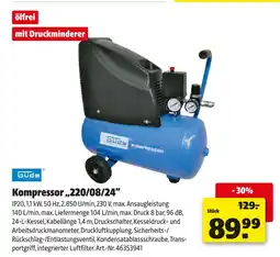 Hagebau Güde kompressor „220/08/24“ Angebot