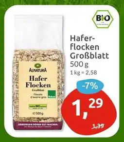 Budni Alnatura haferflocken großblatt Angebot