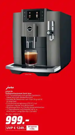 MediaMarkt Jura kaffeevollautomat dark inox Angebot