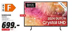 MediaMarkt Samsung gu75du7179u 4k uhd led tv Angebot