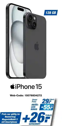 Expert Apple iphone 15 Angebot