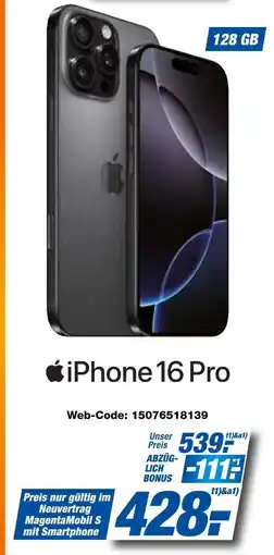 Expert Apple iphone 16 pro Angebot