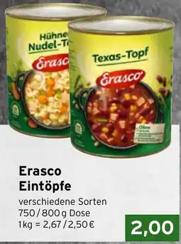 CAP Markt Erasco Eintöpfe Angebot