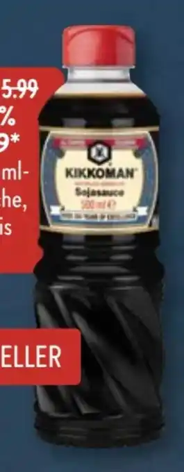 Aldi Süd Kikkoman Soja-Sauce Angebot