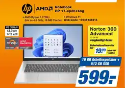 Expert Hp notebook hp 17-cp3674ng Angebot