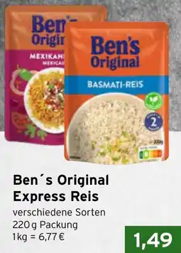 CAP Markt Ben's Original Express Reis Angebot