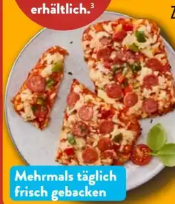 Aldi Süd Meine Backwelt Pizza-Snack Salami Angebot