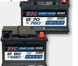 B1 Discount Baumarkt BIG Batterie Industrie Germany Start-Stopp-AGM-Batterien Angebot