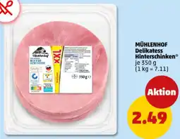 PENNY MÜHLENHOF Delikatess Hinterschinken Angebot