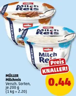 PENNY MÜLLER Milchreis Angebot