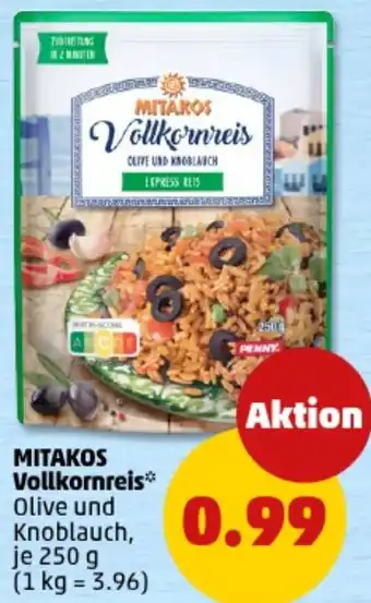 PENNY MITAKOS Vollkornreis Angebot