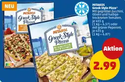 PENNY MITAKOS Greek Style Pizza Angebot