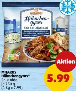 PENNY MITAKOS Hähnchengyros Angebot