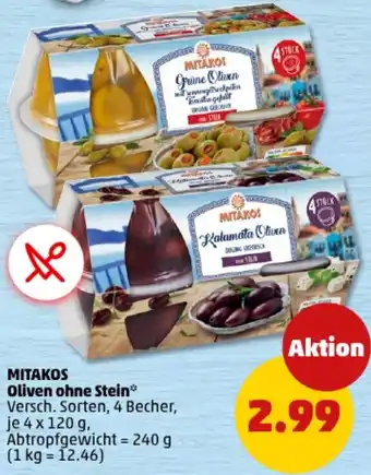 PENNY MITAKOS Oliven ohne Stein Angebot