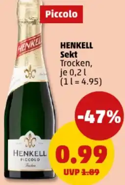 PENNY HENKELL Sekt Angebot