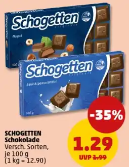 PENNY SCHOGETTEN Schokolade Angebot