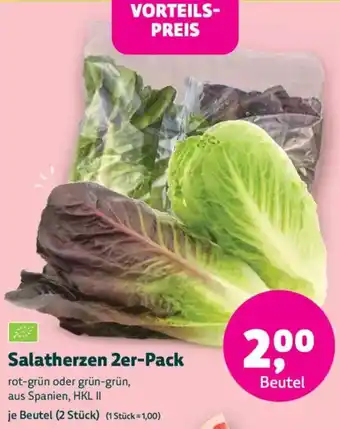 Biomarkt Salatherzen 2er-Pack Angebot