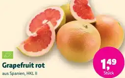 Biomarkt Grapefruit rot Angebot