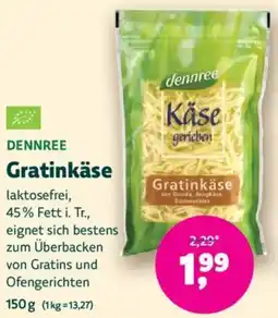 Biomarkt DENNREE Gratinkäse Angebot