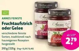 Biomarkt ANNES FEINSTE Fruchtaufstrich oder Gelee Angebot