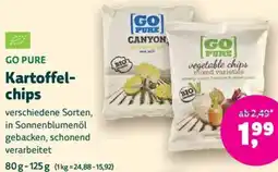 Biomarkt GO PURE Kartoffelchips Angebot