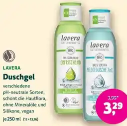 Biomarkt LAVERA Duschgel Angebot