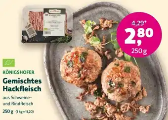 Biomarkt KÖNIGSHOFER Gemischtes Hackfleisch Angebot