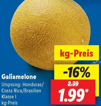 Lidl Galiamelone Angebot