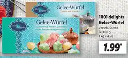 Lidl 1001 delights Gelee-Würfel Angebot