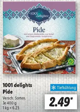 Lidl 1001 delights Pide Angebot